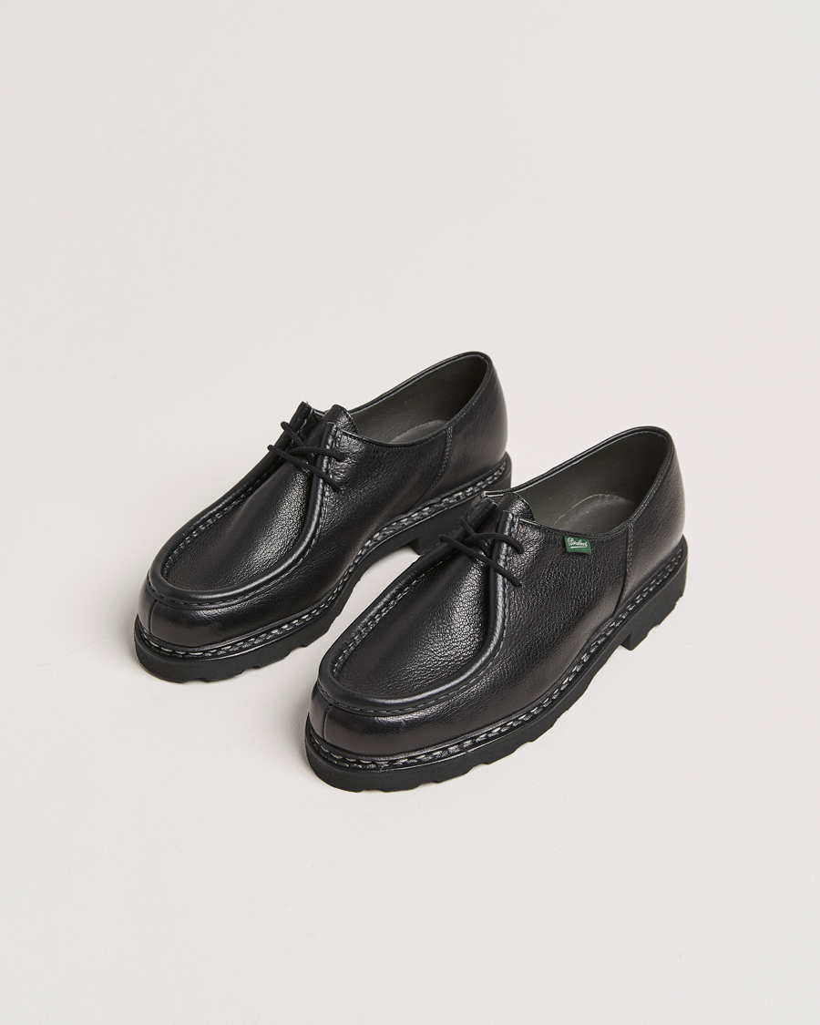 Herren | Derby | Paraboot | Michael Derby Black Deerskin