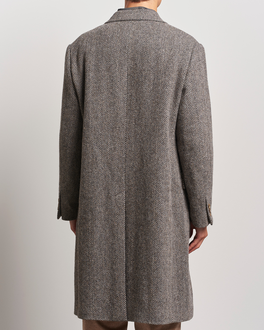 Herren | Jacken | Auralee | Wool Tweed Chesterfield Coat Khaki