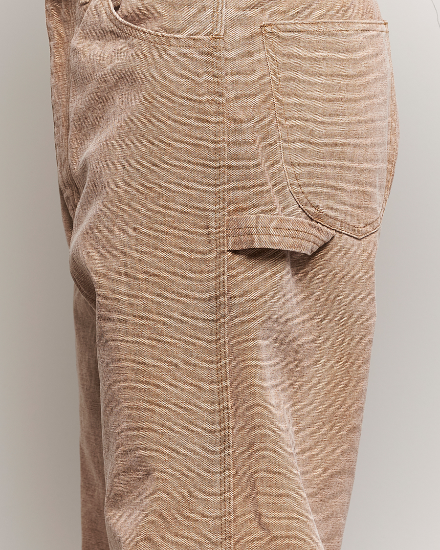 Herren | Hosen | Auralee | Washed Canvas Pants Light Brown