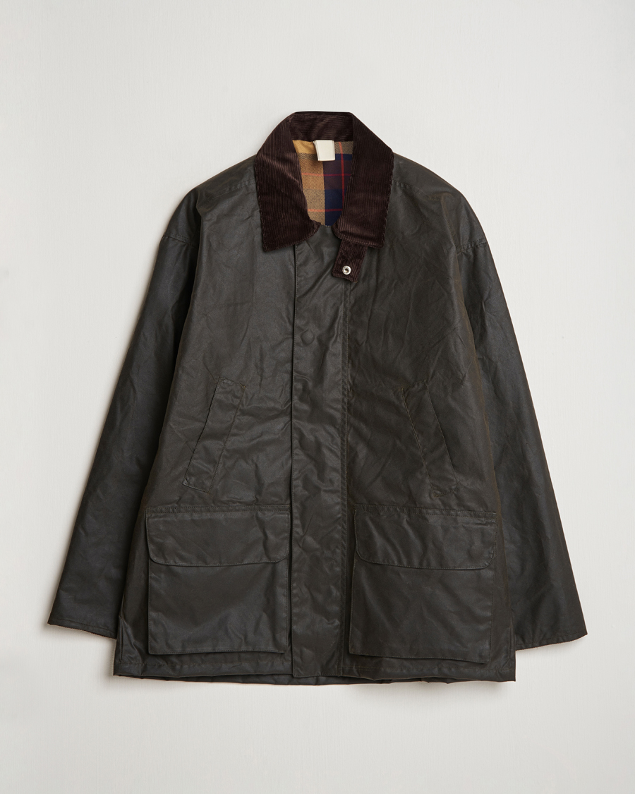 Herren | Jacken | Sunflower | Waxed Leisure Jacket Olive