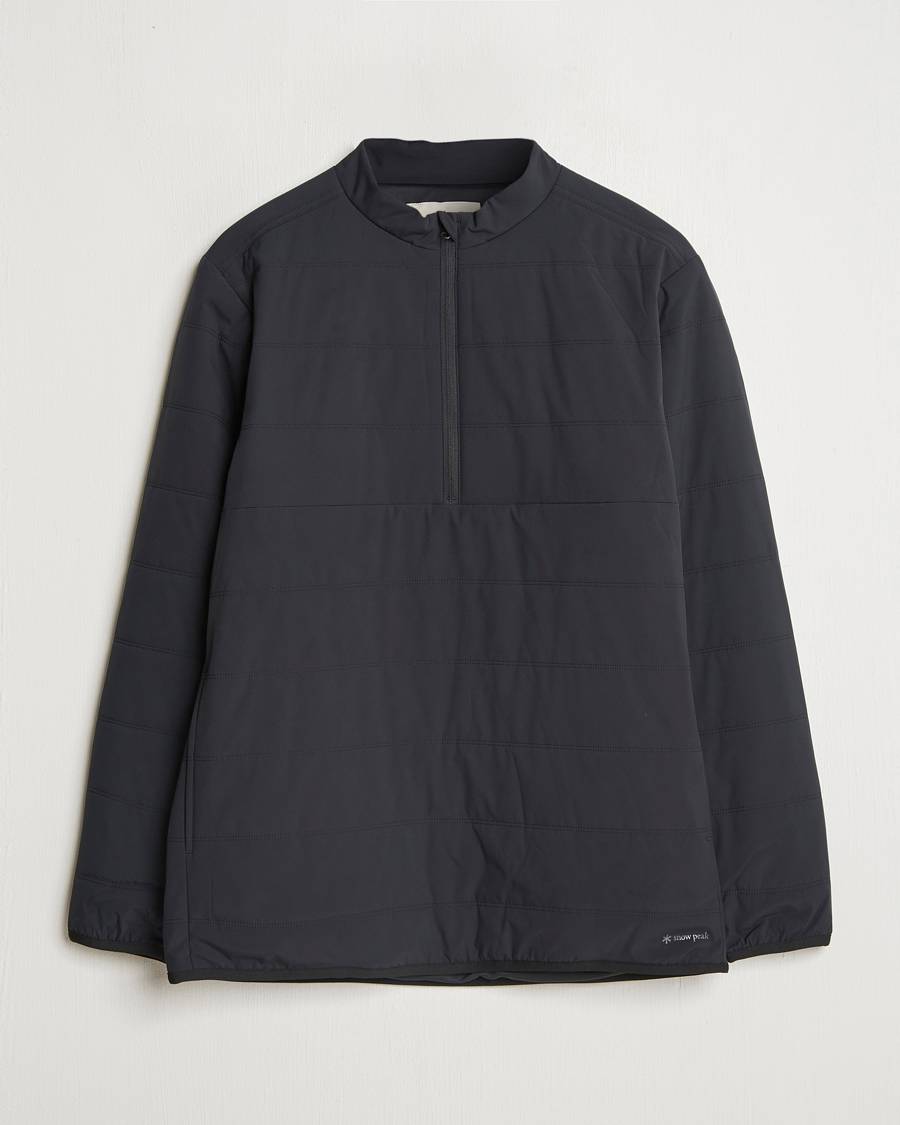 Herren | Pullover | Snow Peak | Flexible Insulated Half Zip Black