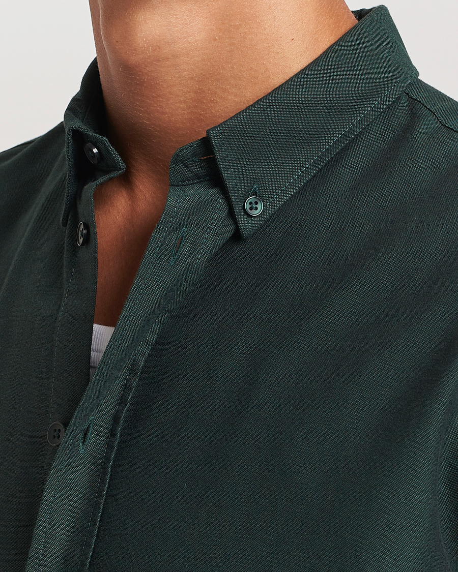 Herren | Hemden | Samsøe Samsøe | Saliam Oxford Shirt Darkest Spruce
