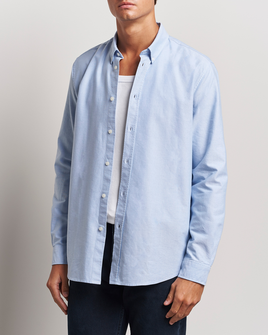 Herren | Hemden | Samsøe Samsøe | Saliam Oxford Shirt Oxford Blue