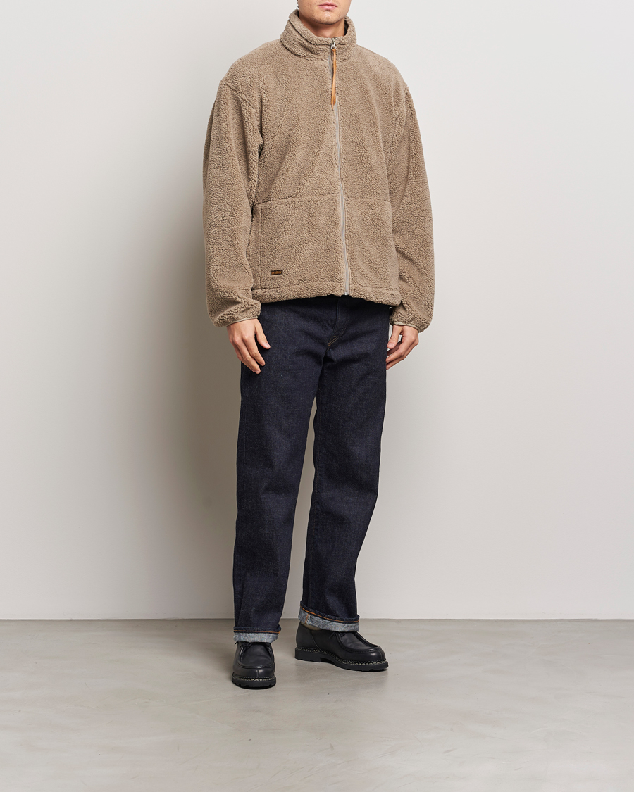Herren | Pullover | orSlow | Boa Fleece Jacket Graige