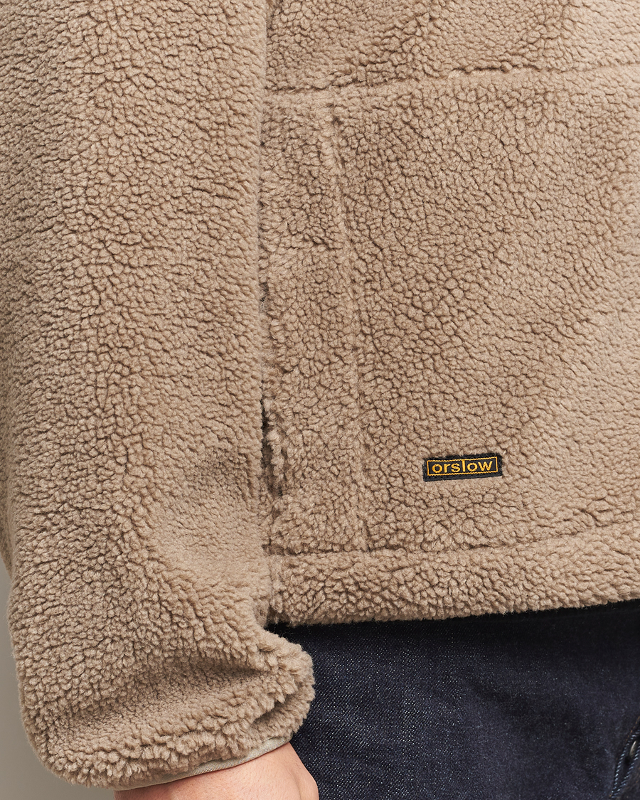 Herren | Pullover | orSlow | Boa Fleece Jacket Graige
