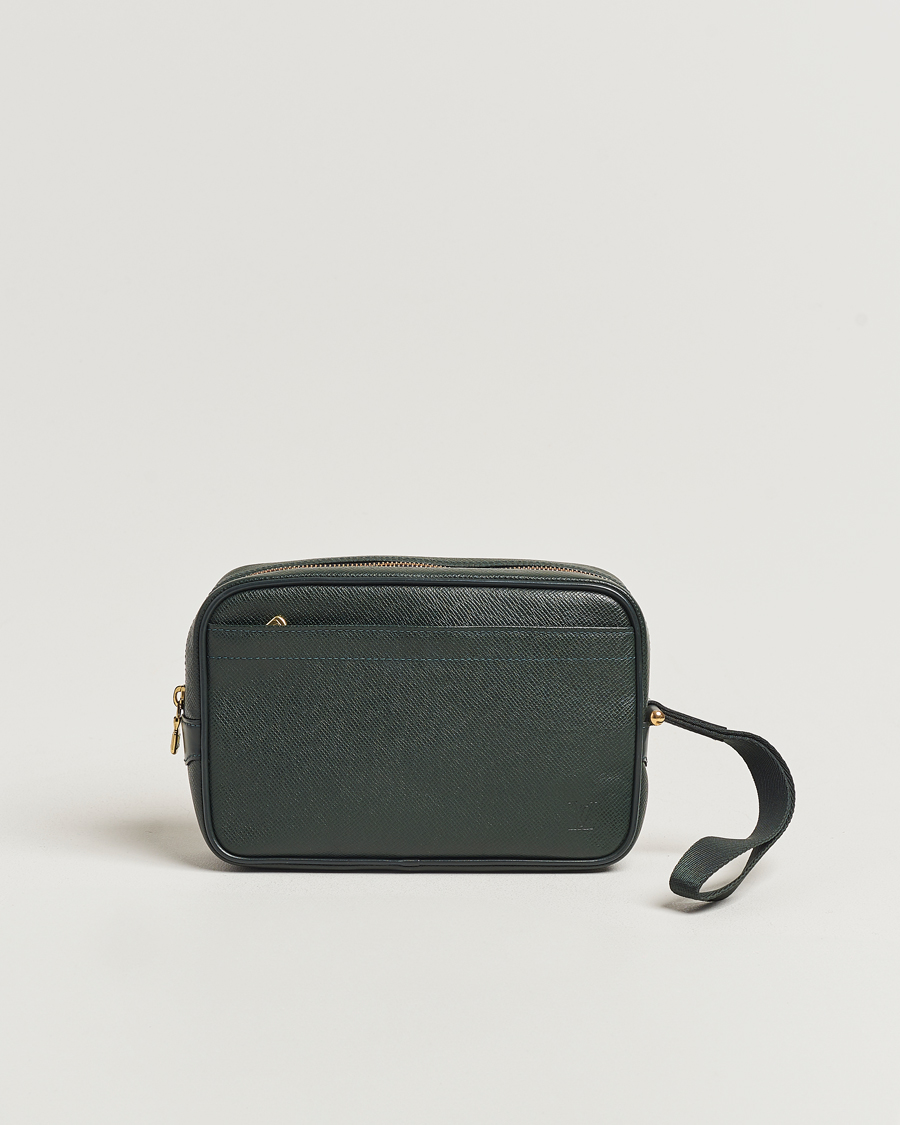 Herren | Louis Vuitton Pre-Owned Kaluga Washbag Green | Louis Vuitton Pre-Owned | Kaluga Washbag Green