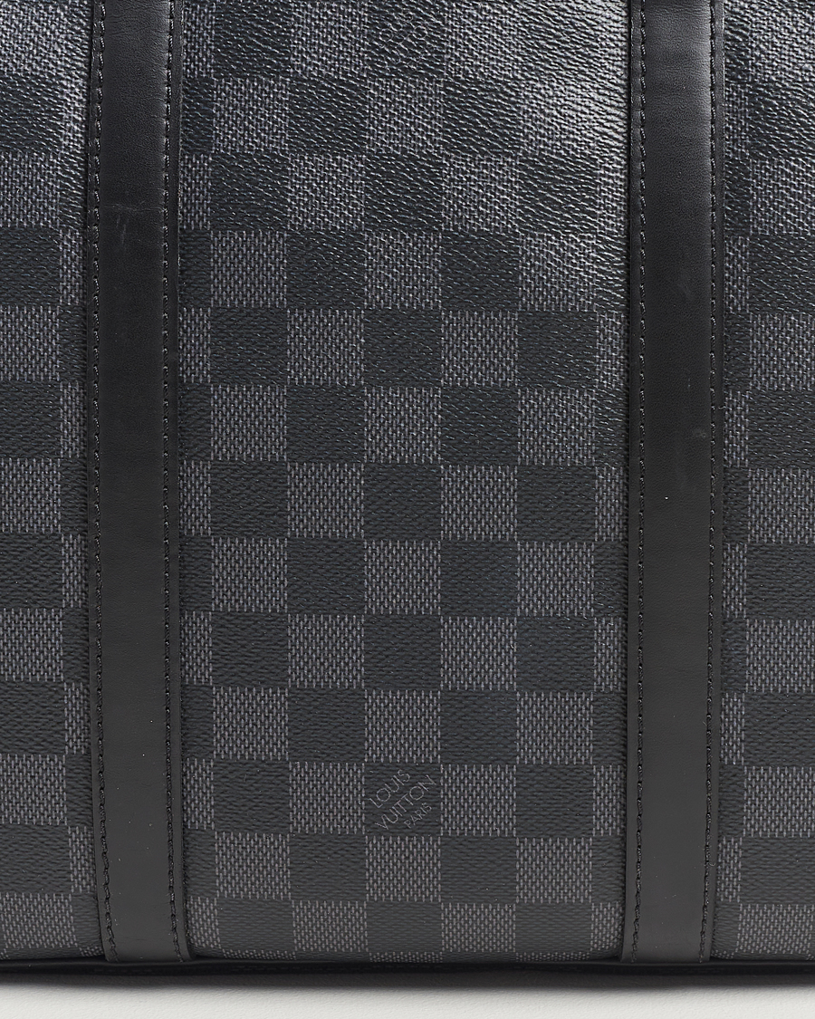 Herren | Louis Vuitton Pre-Owned Porte-Documents Voyage Briefcase Damier Graphite | Louis Vuitton Pre-Owned | Porte-Documents Voyage Briefcase Damier Graphite