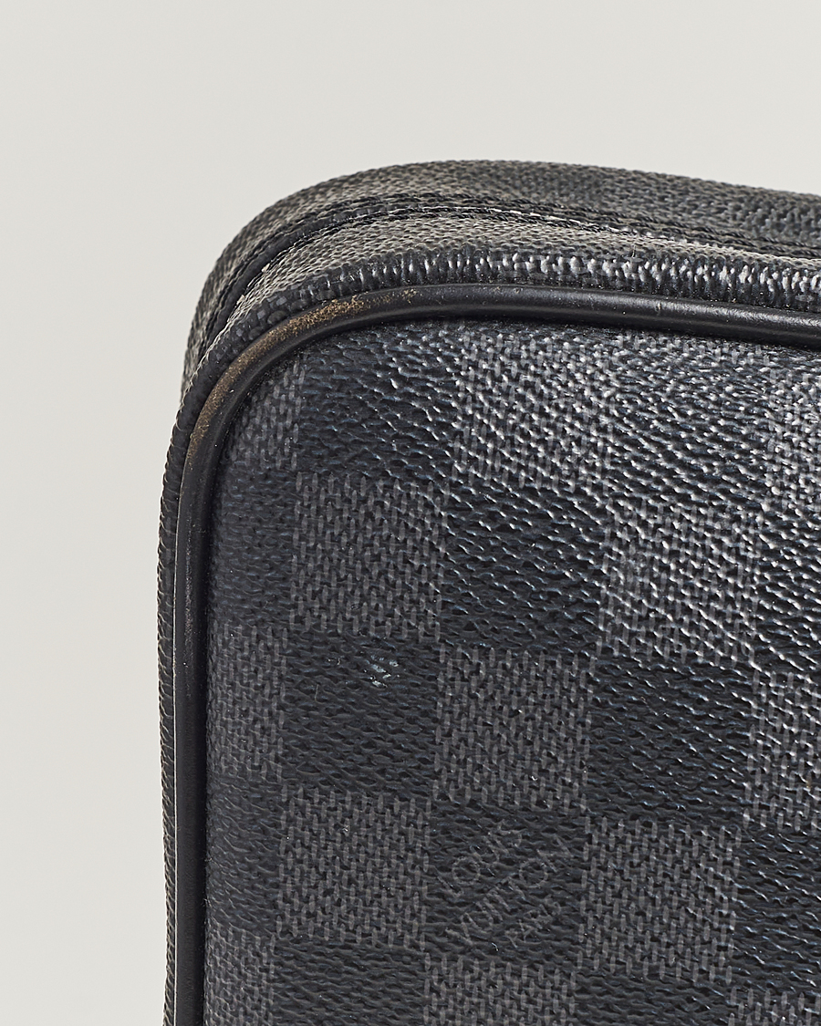 Herren | Louis Vuitton Pre-Owned Porte-Documents Voyage Briefcase Damier Graphite | Louis Vuitton Pre-Owned | Porte-Documents Voyage Briefcase Damier Graphite