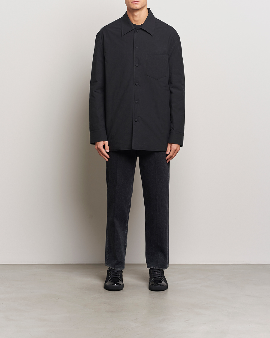 Herren | Hemden | Lanvin | Padded Overshirt Black