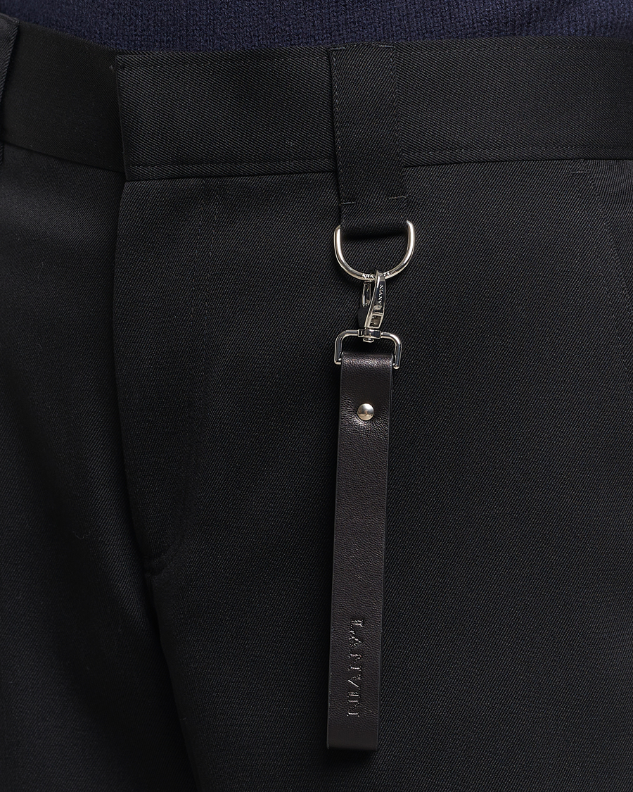 Herren | Hosen | Lanvin | Casual Straight Wool Trousers Black