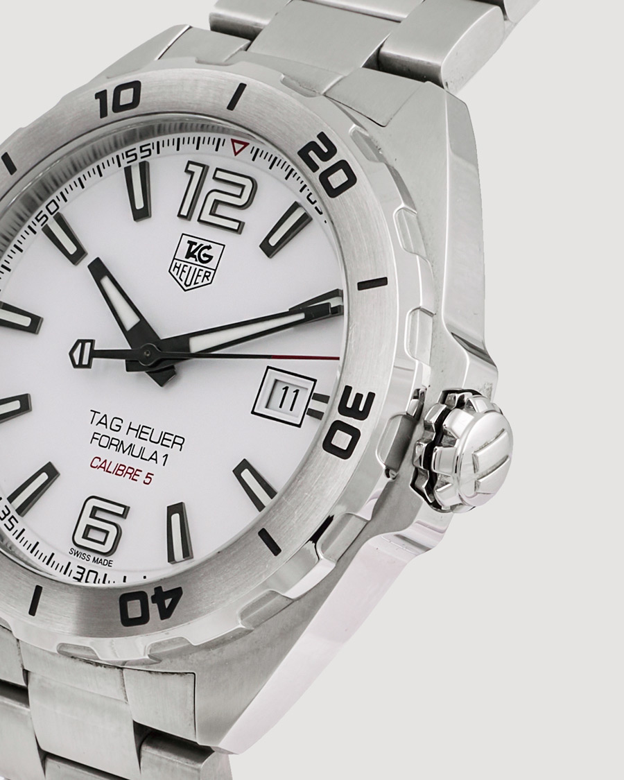Herren | Tag Heuer Pre-Owned Formula 1 Calibre 5 WAZ2114 Silver | Tag Heuer Pre-Owned | Formula 1 Calibre 5 WAZ2114 Silver