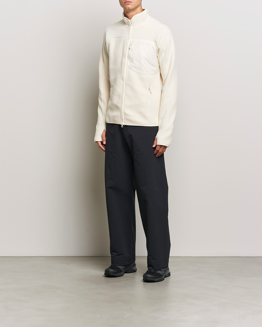 Herren | Pullover | Peak Performance | Pile Full Zip Vintage White