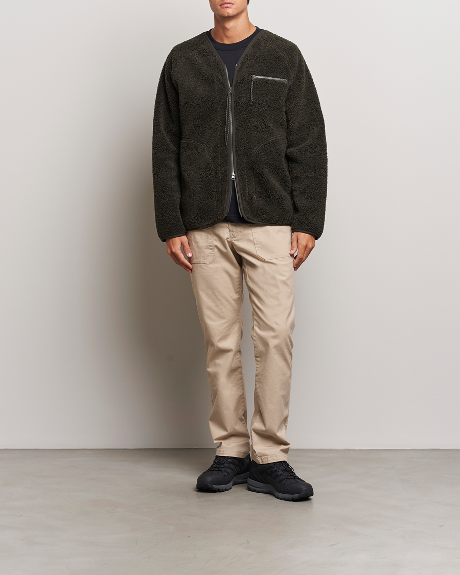 Herren | Pullover | Peak Performance | Heavy Pile Oversized Cardigan Olive Extreme