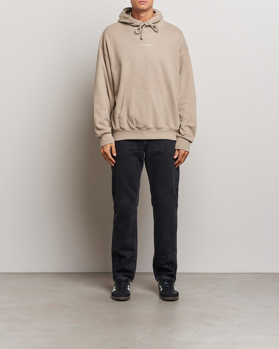 Herren | Pullover | Peak Performance | Original Terry Hoodie Avid Beige
