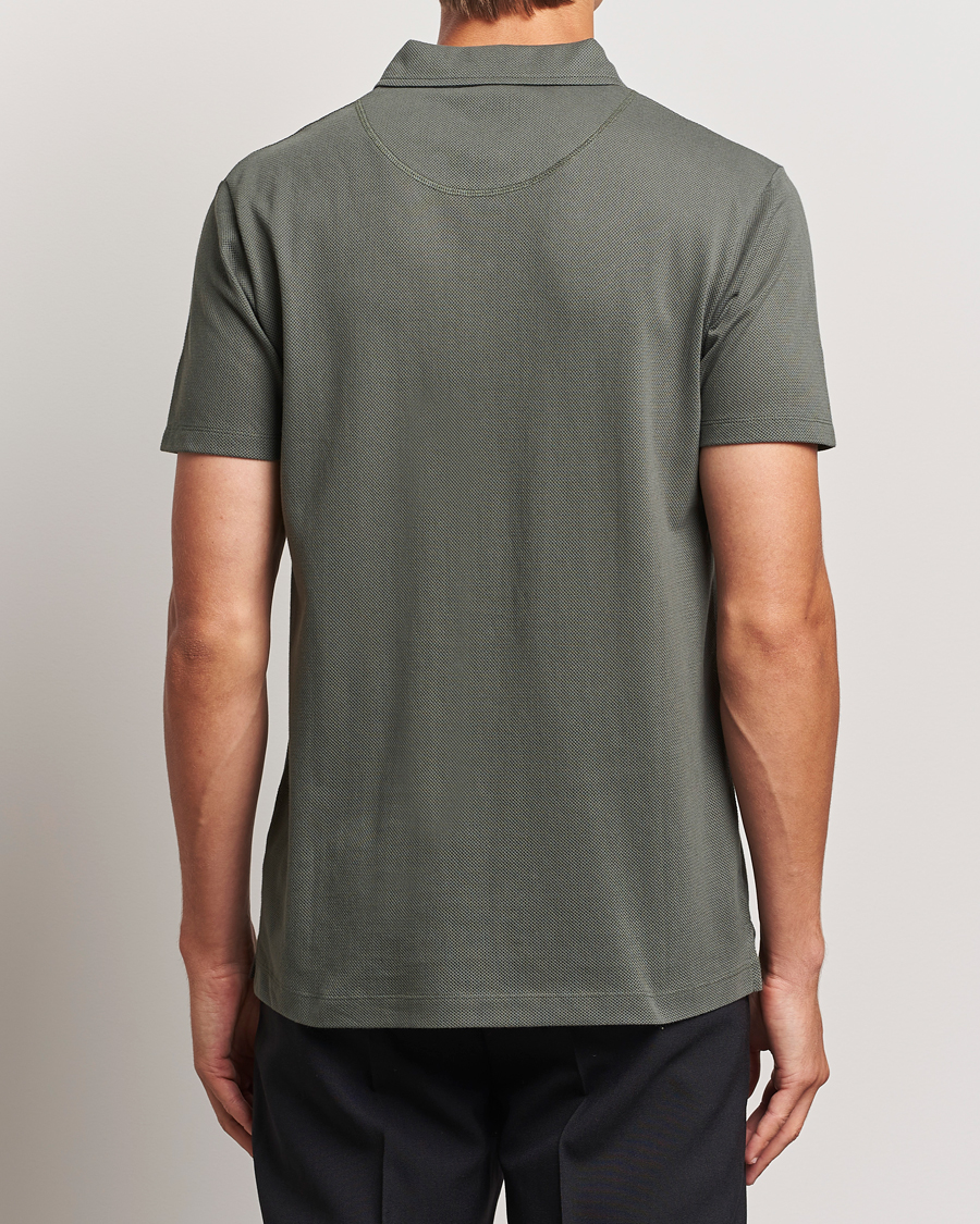 Herren | Poloshirts | Sunspel | Riviera Polo Shirt Drill Green