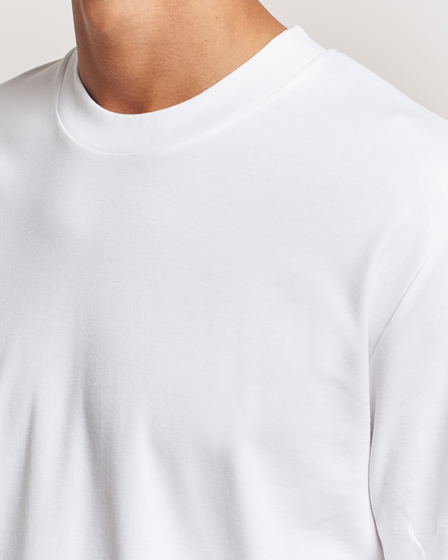 Herren | T-Shirts | Sunspel | Heavy Weight Supima Cotton T-Shirt White