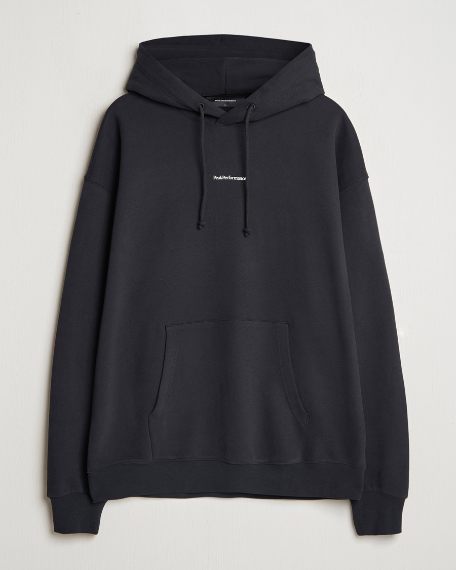 Herren | Pullover | Peak Performance | Original Terry Hoodie Black
