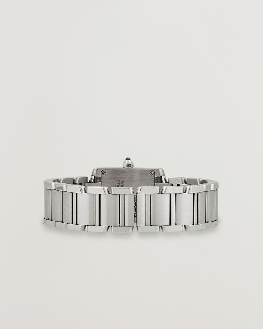 Herren | Cartier Pre-Owned Tank Française 2384 Silver | Cartier Pre-Owned | Tank Française 2384 Silver