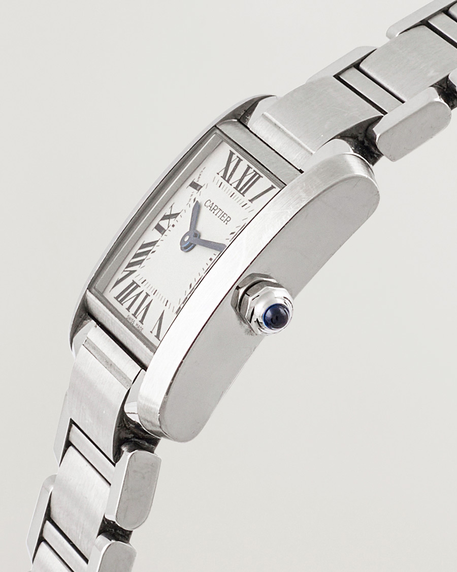 Herren | Cartier Pre-Owned Tank Française 2384 Silver | Cartier Pre-Owned | Tank Française 2384 Silver