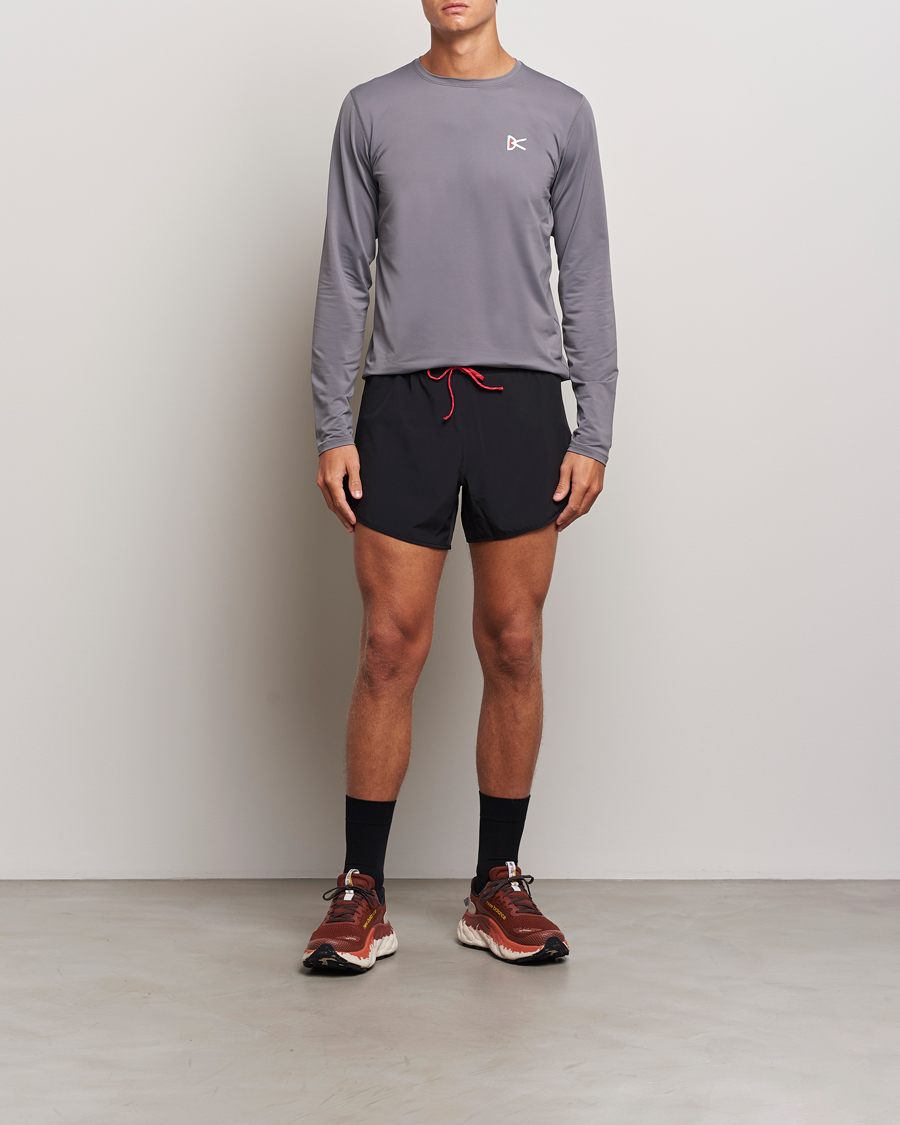 Herren | Shorts | District Vision | 5 Inch Training Shorts Black