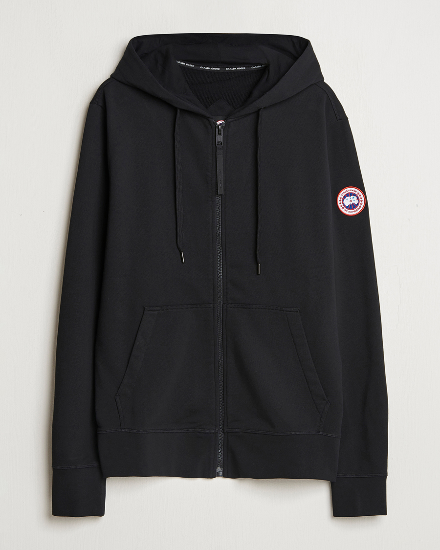 Canada Goose Huron Full Zip Hoodie Black
