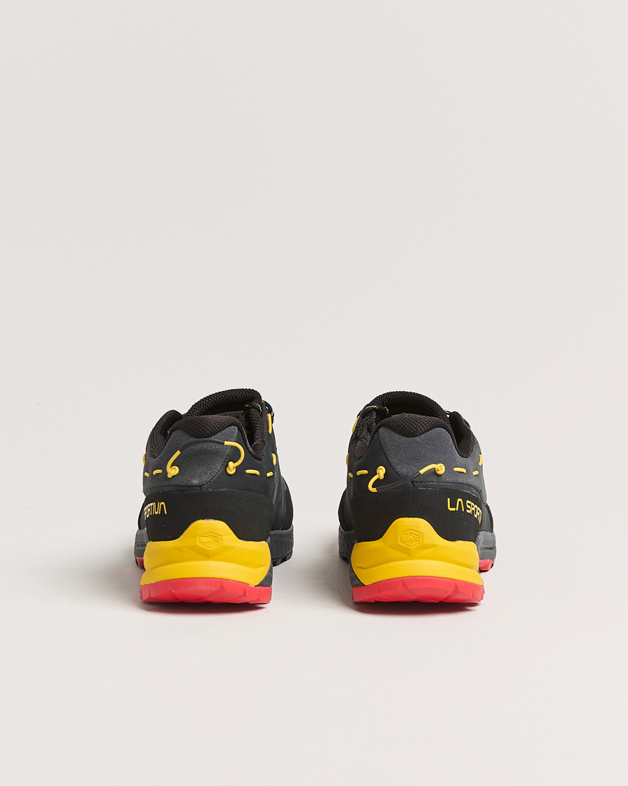 Herren | Trail Sneaker | La Sportiva | TX Guide Leather Carbon/Yellow