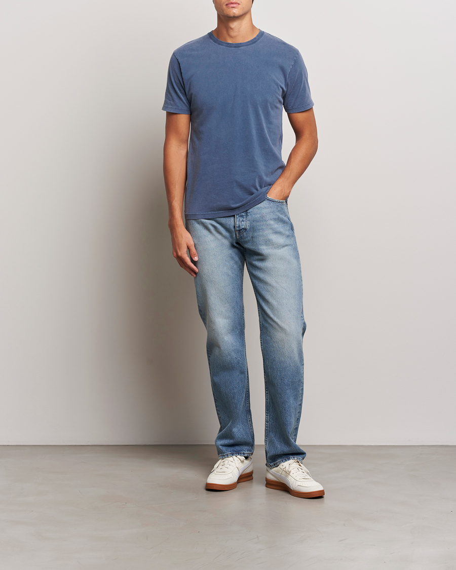 Herren | T-Shirts | Colorful Standard | Classic Organic T-Shirt Neptune Blue