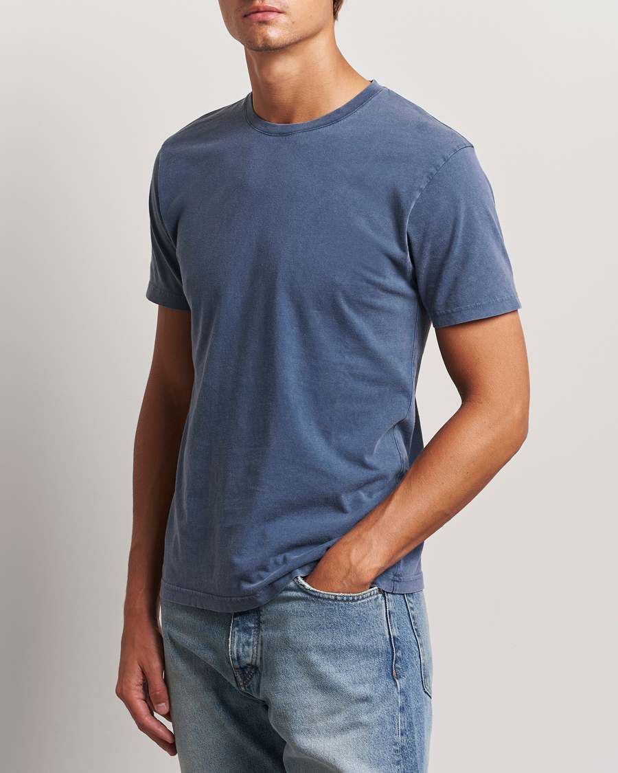 Herren | T-Shirts | Colorful Standard | Classic Organic T-Shirt Neptune Blue