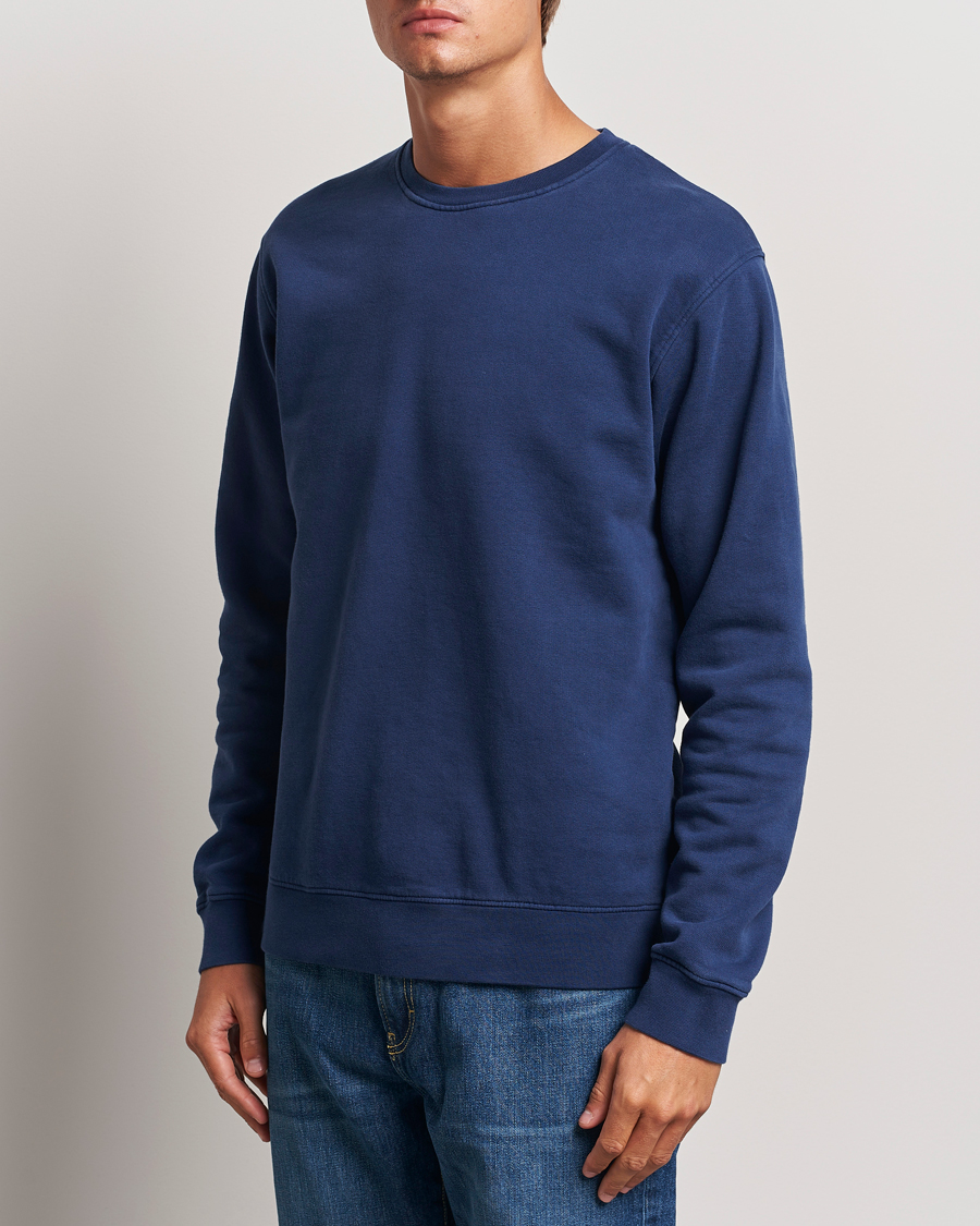 Herren | Pullover | Colorful Standard | Classic Organic Crew Neck Sweat Marine Blue