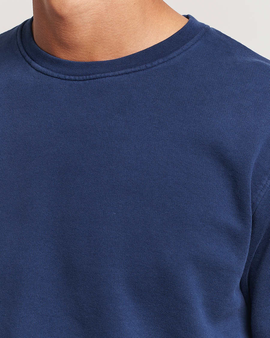Herren | Pullover | Colorful Standard | Classic Organic Crew Neck Sweat Marine Blue