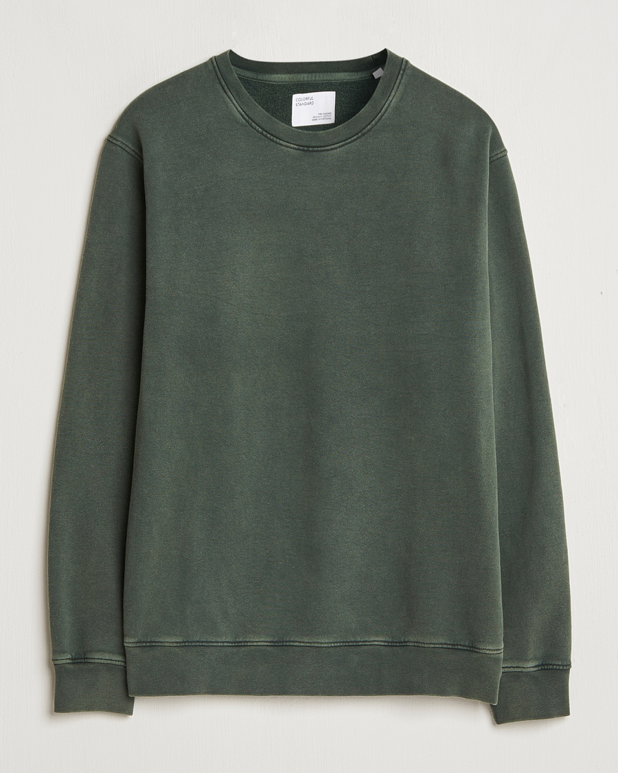 Herren | Pullover | Colorful Standard | Classic Organic Crew Neck Sweat Midnight Forest