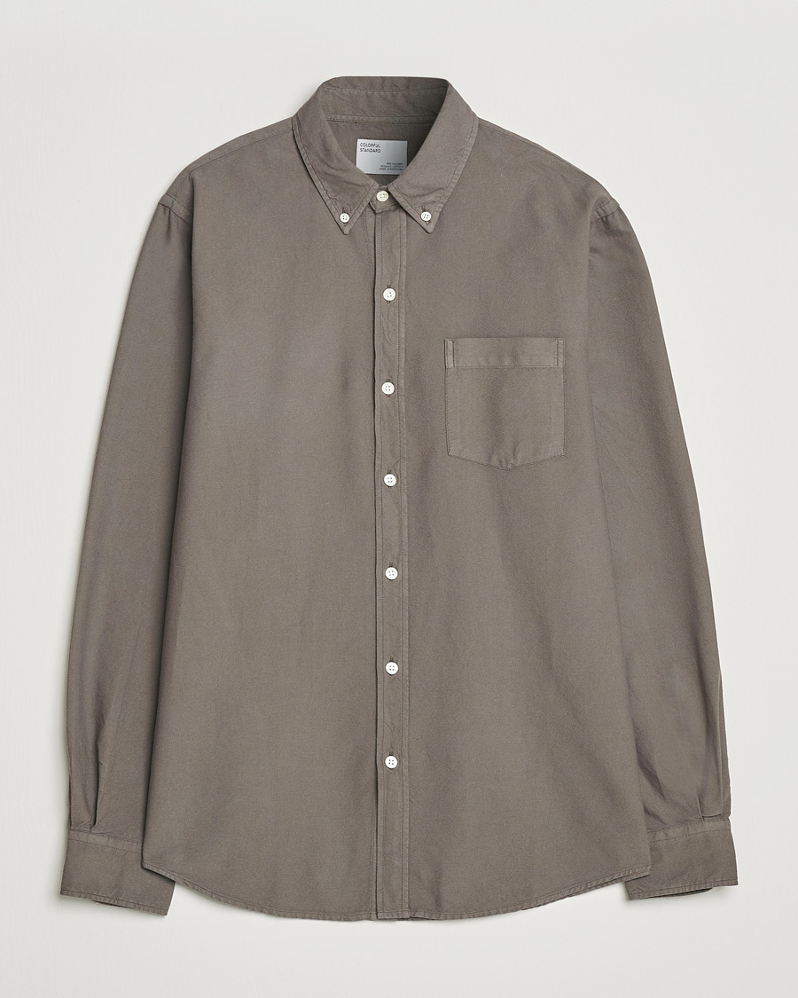 Herren | Hemden | Colorful Standard | Classic Organic Oxford Button Down Shirt Storm Grey