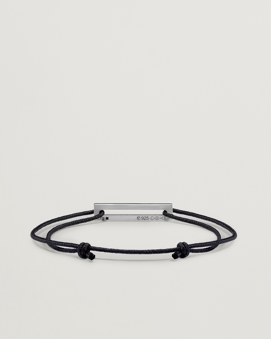 Herren | Schmuck | LE GRAMME | Lacquered Cord Bracelet Red