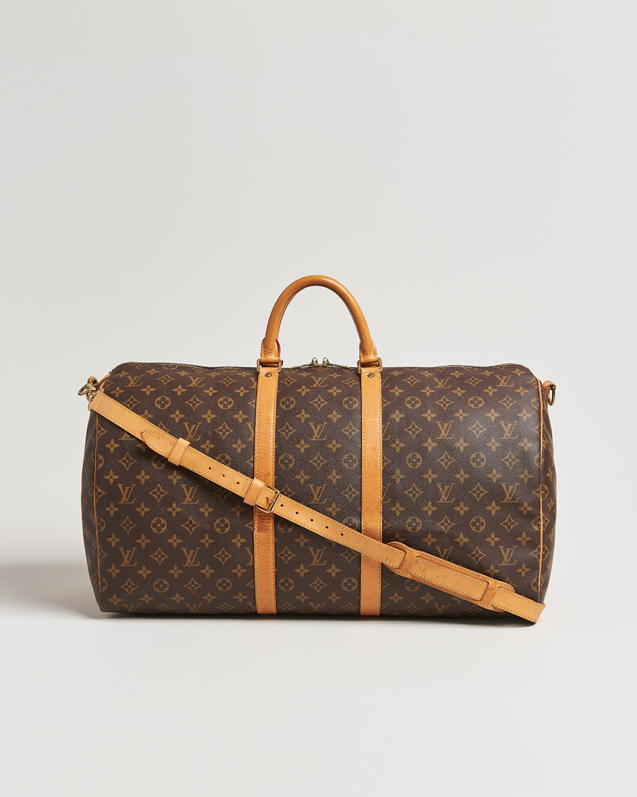 Herren | Louis Vuitton Pre-Owned Keepall Bandoulière 55 Monogram | Louis Vuitton Pre-Owned | Keepall Bandoulière 55 Monogram