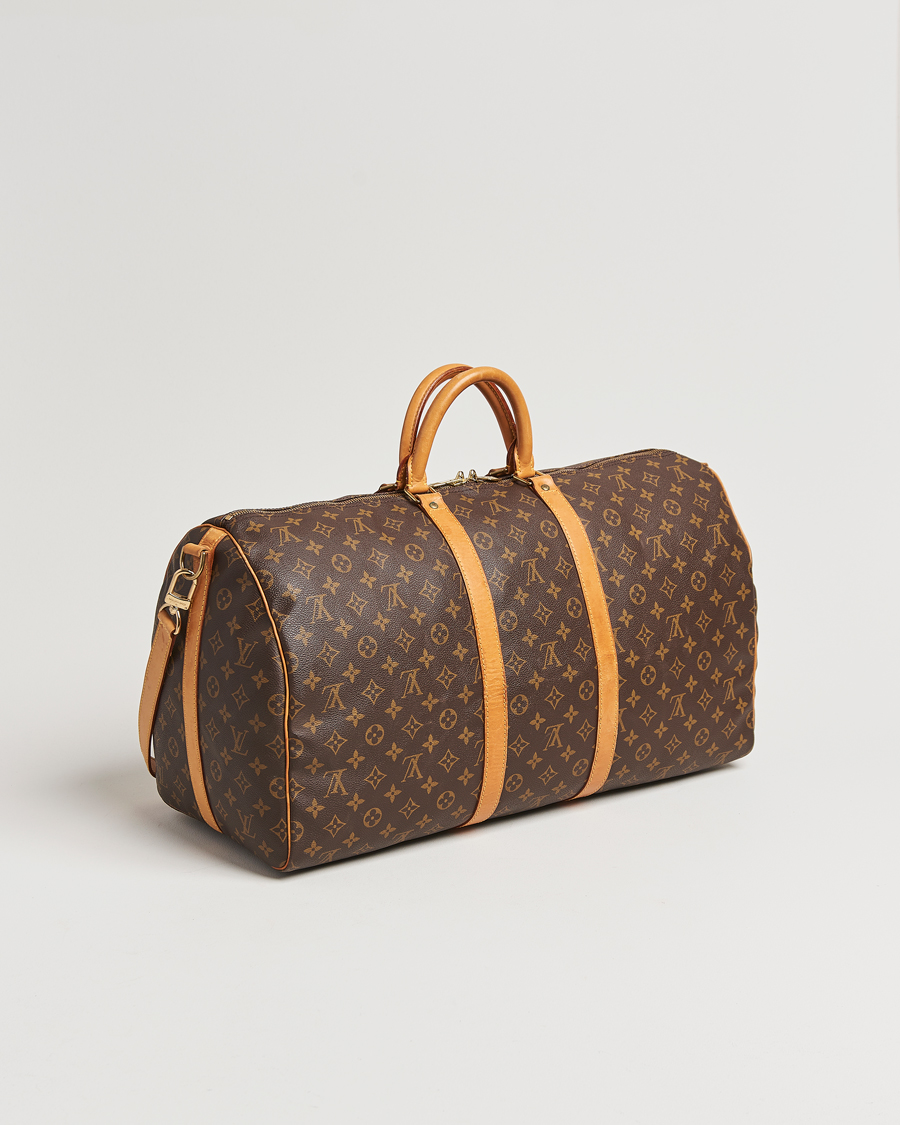 Herren | Louis Vuitton Pre-Owned Keepall Bandoulière 55 Monogram | Louis Vuitton Pre-Owned | Keepall Bandoulière 55 Monogram