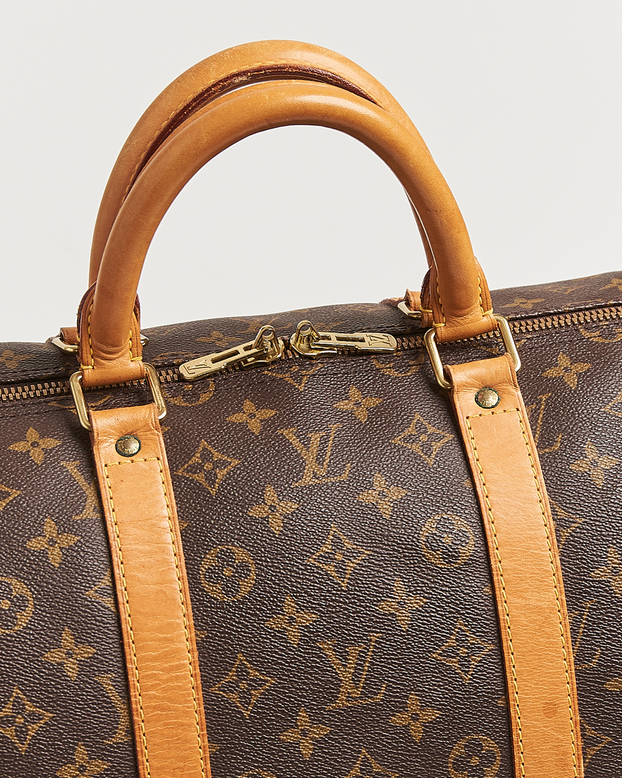Herren | Louis Vuitton Pre-Owned Keepall Bandoulière 55 Monogram | Louis Vuitton Pre-Owned | Keepall Bandoulière 55 Monogram