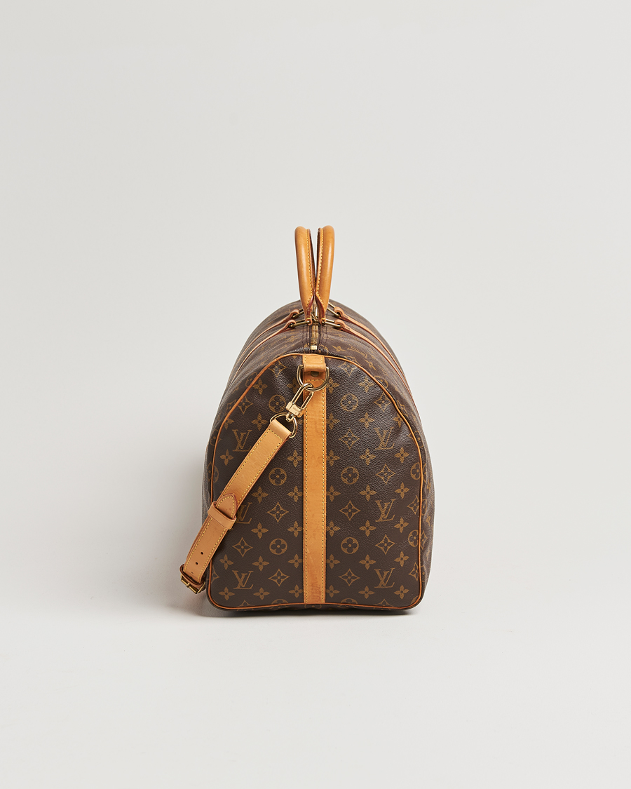 Herren | Louis Vuitton Pre-Owned Keepall Bandoulière 55 Monogram | Louis Vuitton Pre-Owned | Keepall Bandoulière 55 Monogram