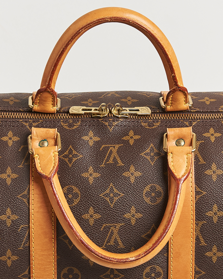 Herren | Louis Vuitton Pre-Owned Keepall Bandoulière 55 Monogram | Louis Vuitton Pre-Owned | Keepall Bandoulière 55 Monogram