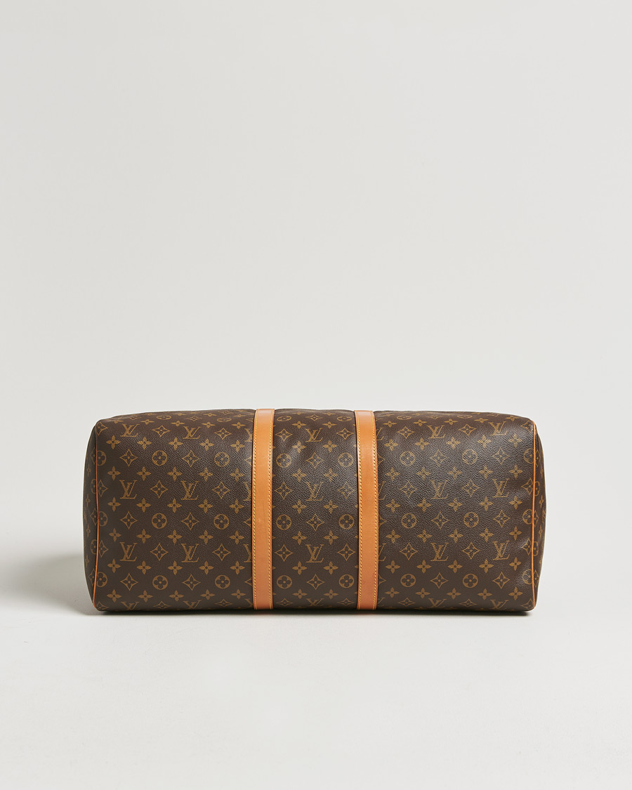 Herren | Louis Vuitton Pre-Owned Keepall 55 Bag Monogram | Louis Vuitton Pre-Owned | Keepall 55 Bag Monogram