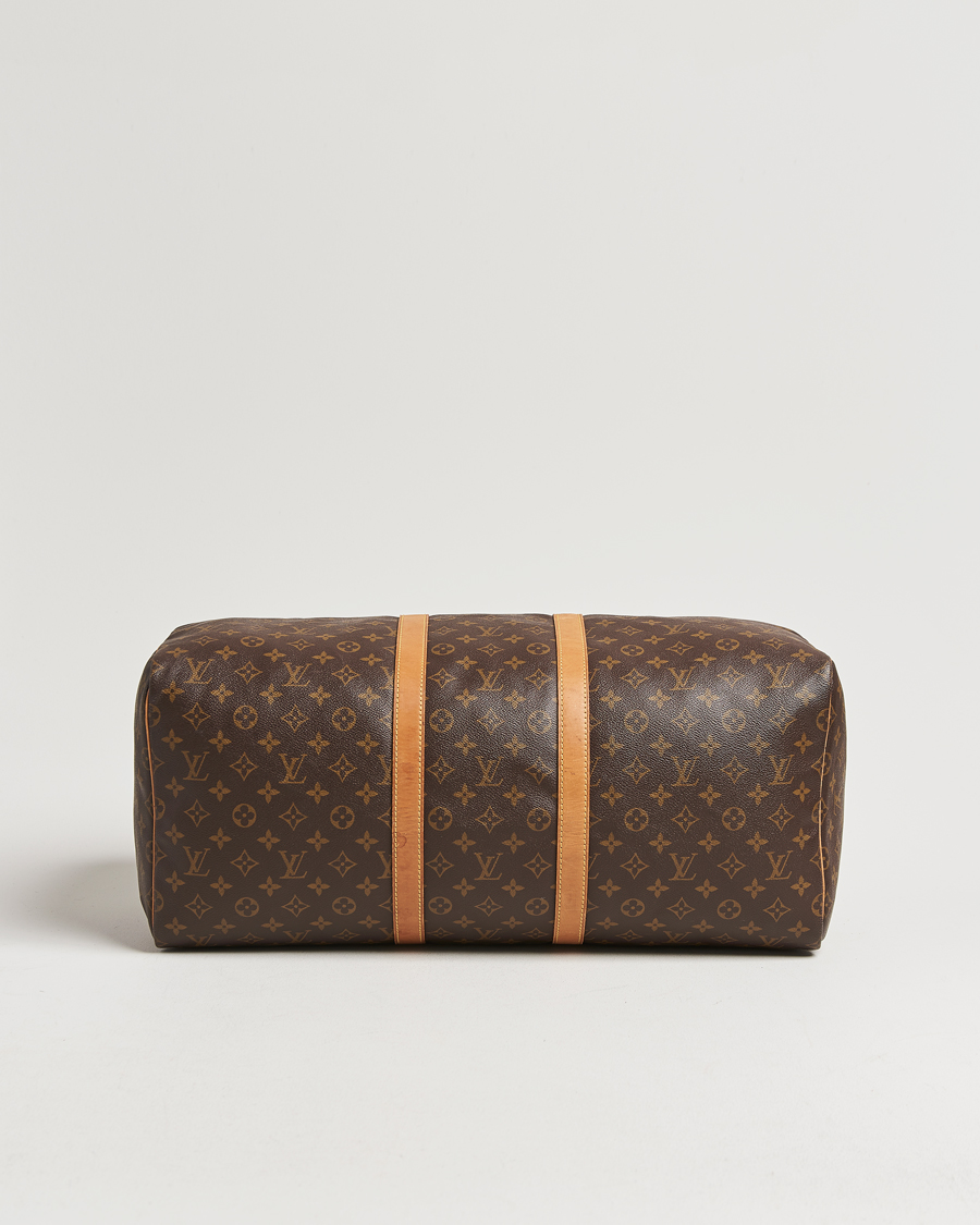 Herren | Louis Vuitton Pre-Owned Keepall 55 Bag Monogram | Louis Vuitton Pre-Owned | Keepall 55 Bag Monogram