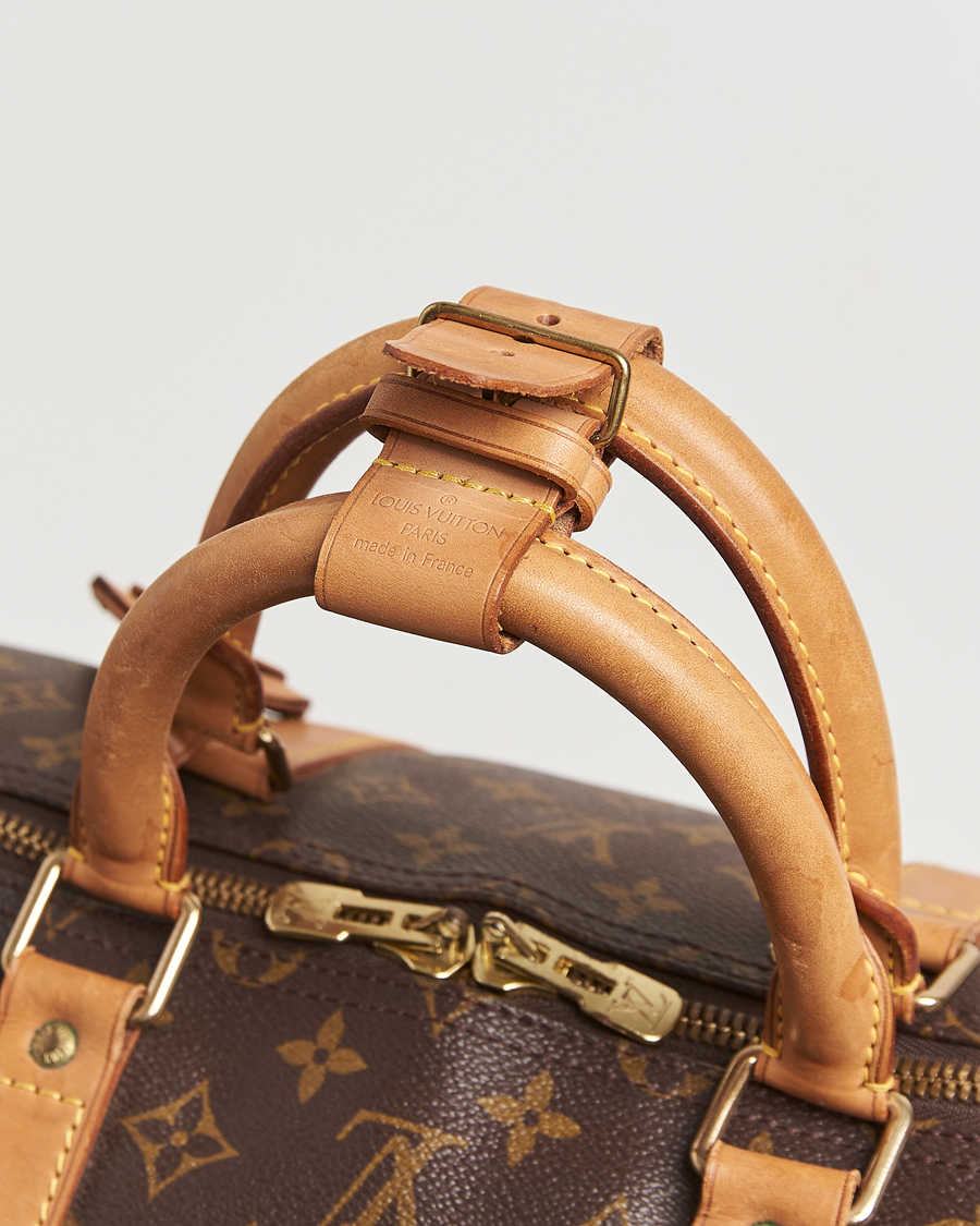 Herren | Louis Vuitton Pre-Owned Keepall 55 Bag Monogram | Louis Vuitton Pre-Owned | Keepall 55 Bag Monogram