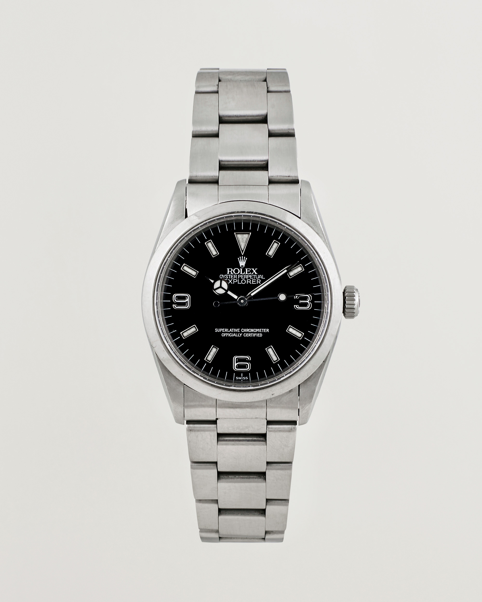 Herren | Rolex Pre-Owned Explorer 14270 Silver | Rolex Pre-Owned | Explorer 14270 Silver