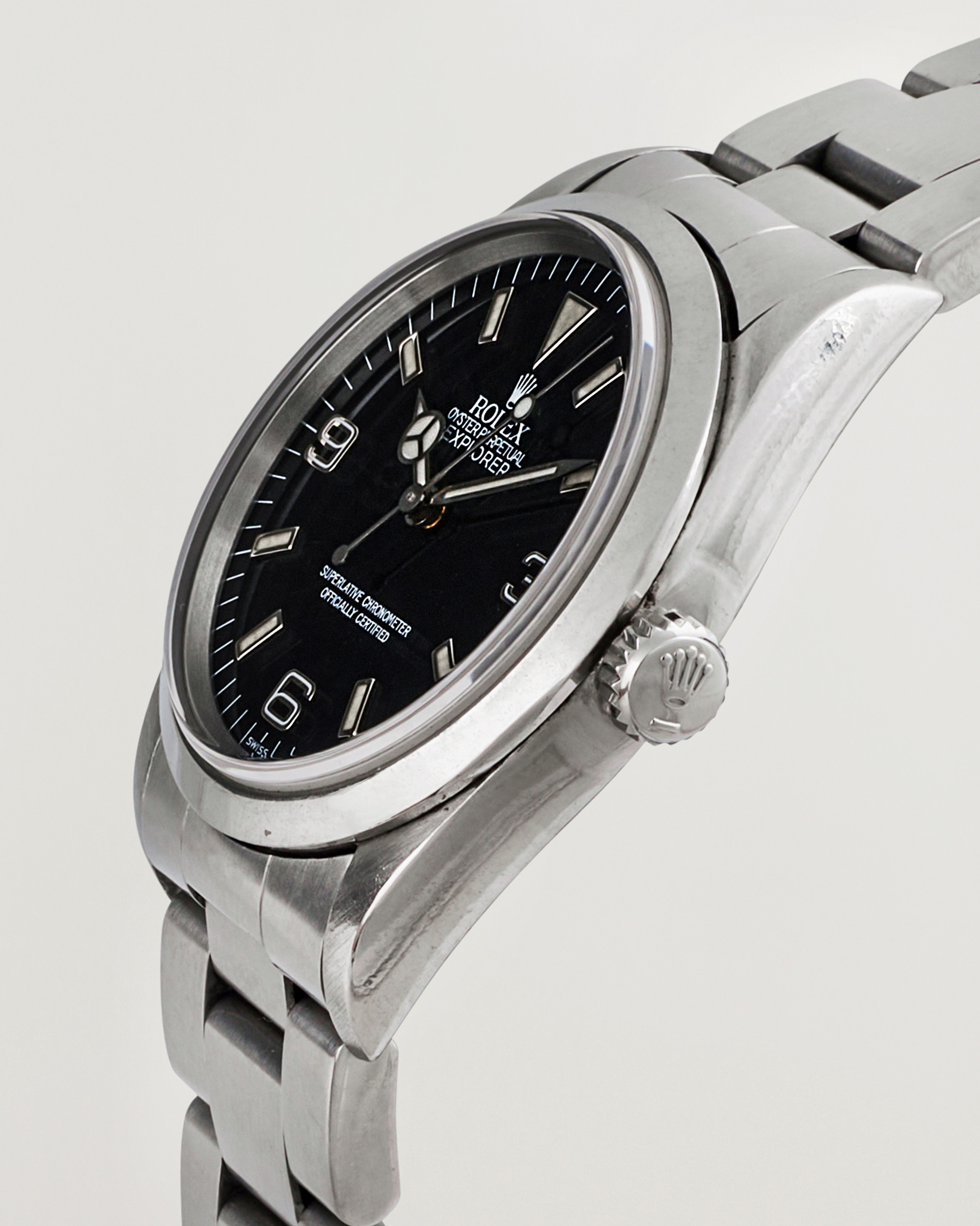 Herren | Rolex Pre-Owned Explorer 14270 Silver | Rolex Pre-Owned | Explorer 14270 Silver
