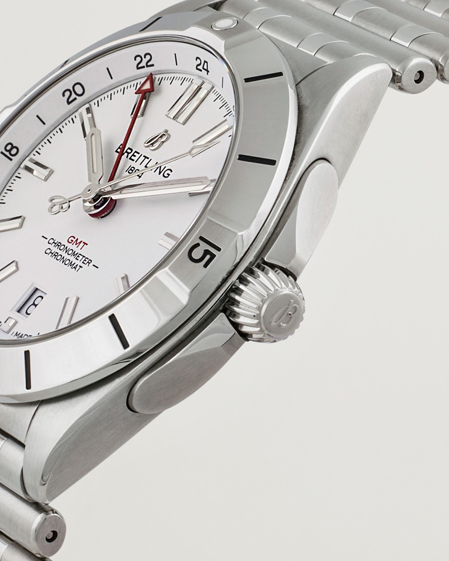 Herren | Breitling Pre-Owned Chronomat GMT A32398 Silver | Breitling Pre-Owned | Chronomat GMT A32398 Silver