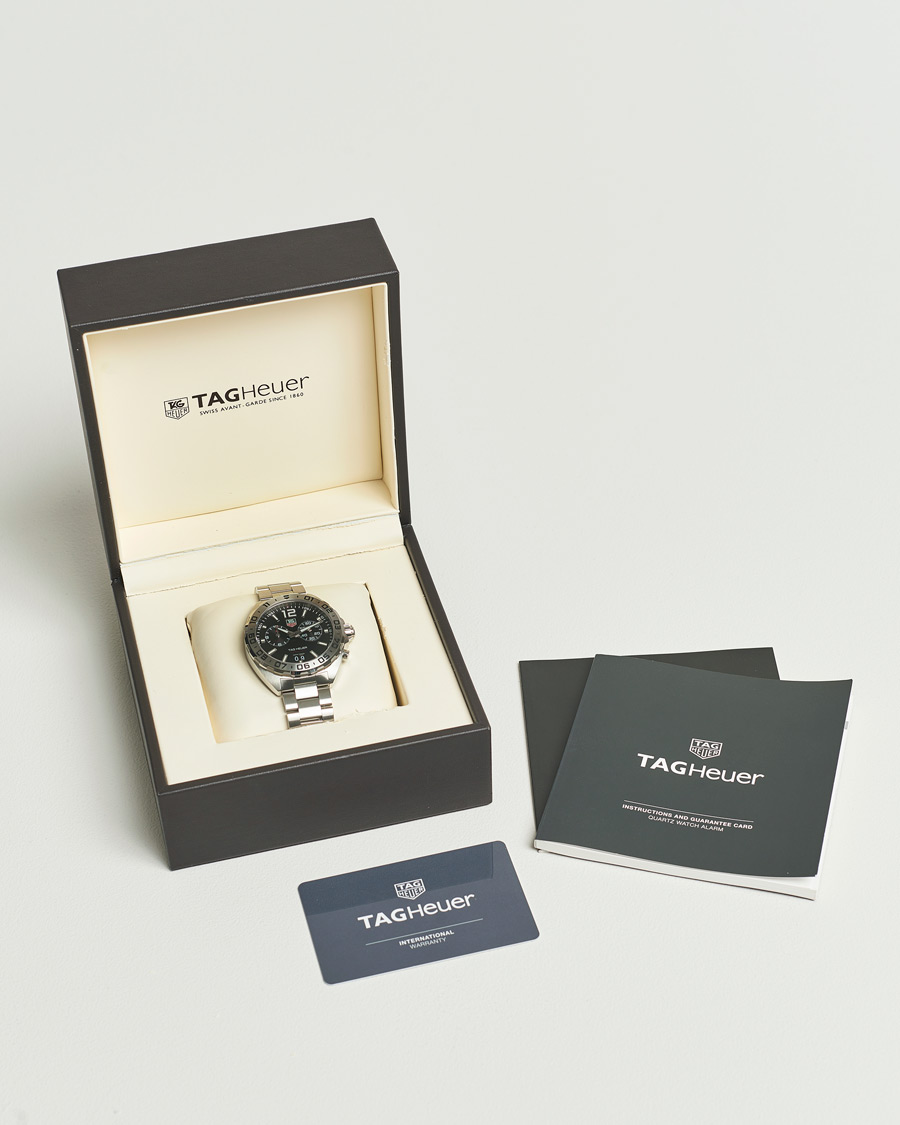 Herren | Tag Heuer Pre-Owned Formula 1 Alarm WAZ111A Silver | Tag Heuer Pre-Owned | Formula 1 Alarm WAZ111A Silver
