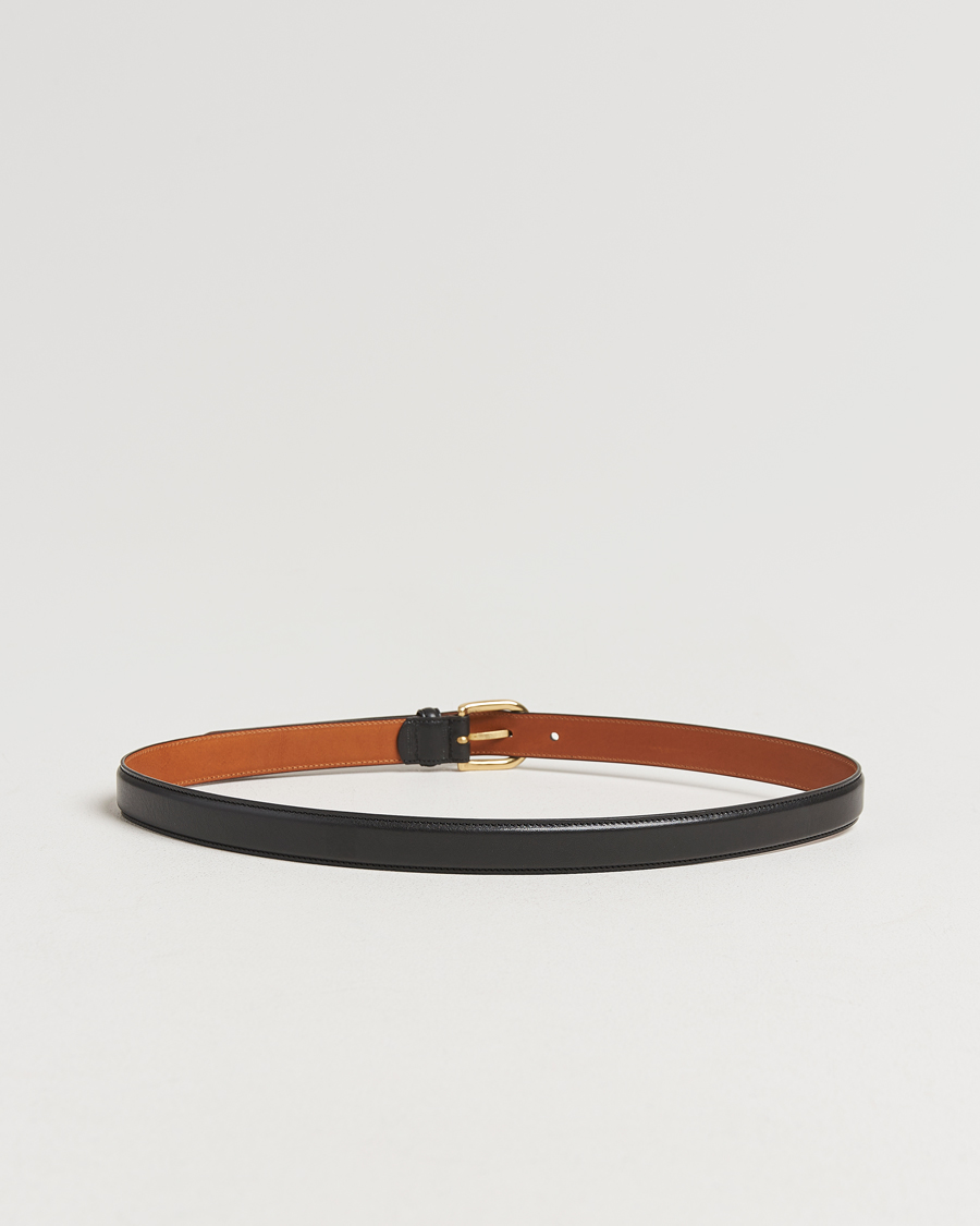 Herren | Gürtel | Kamakura Shirts | Vintage Ivy Horseshoe Buckle Belt Black