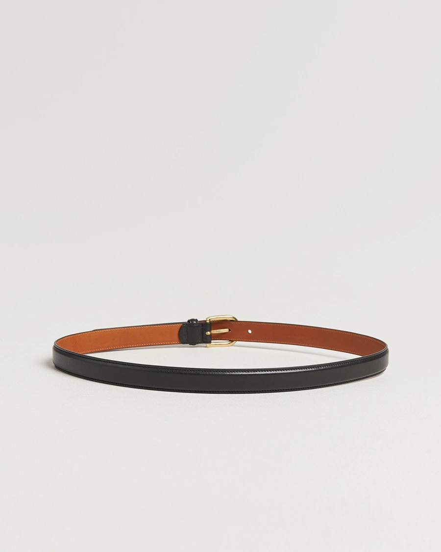 Herren | Gürtel | Kamakura Shirts | Vintage Ivy Horseshoe Buckle Belt Black