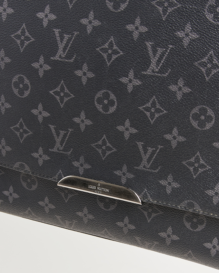 Herren | Pre-Owned & Vintage Bags | Louis Vuitton Pre-Owned | Explorer Messenger Bag Monogram Eclipse