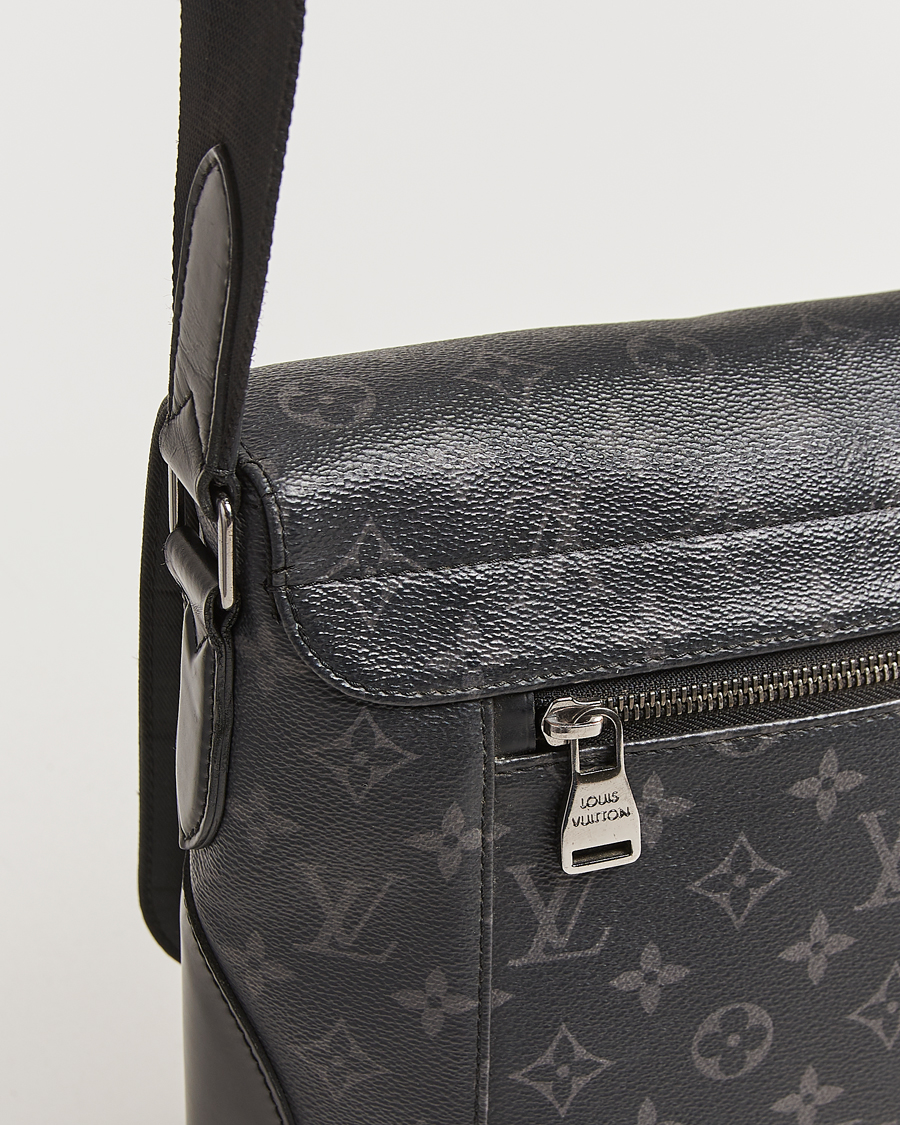 Herren | Pre-Owned & Vintage Bags | Louis Vuitton Pre-Owned | Explorer Messenger Bag Monogram Eclipse