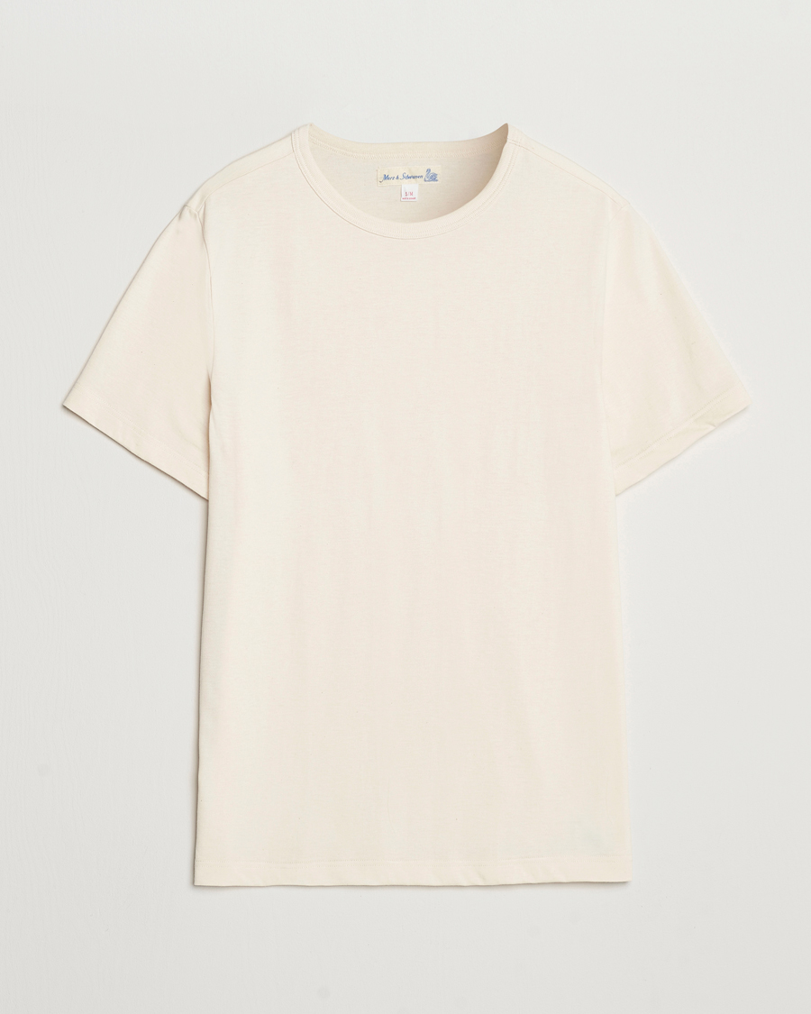 Herren | T-Shirts | Merz b. Schwanen | 1950s Classic Loopwheeled Nature